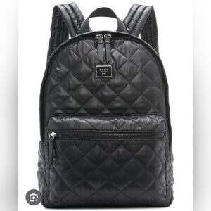 DKNY quilted backpack